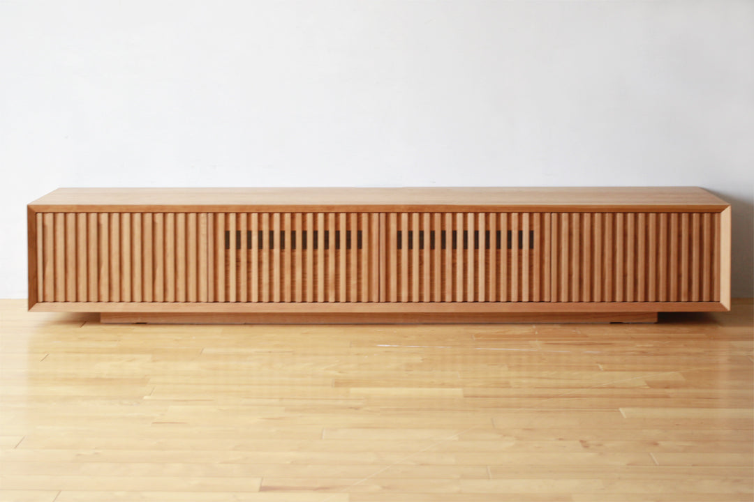 アウトレット!テレビボード VG-HEIGHT(ハイト) 台輪脚タイプ ブラックチェリー材