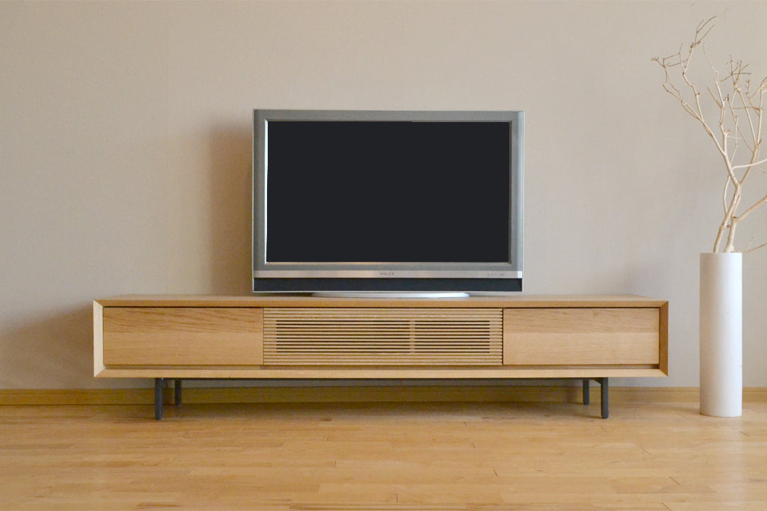 フルオーダー対応のテレビボード　Certo(チェルト)　アイアンレッグタイプ