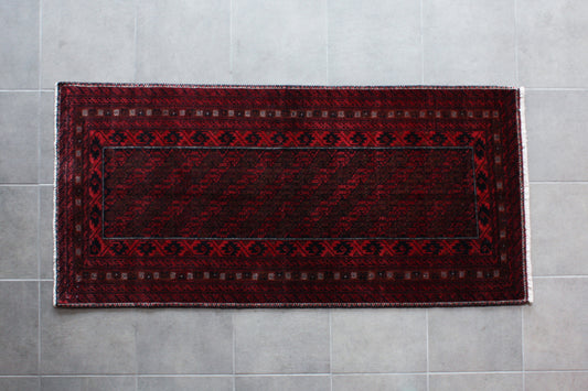 トライバルラグ（トルクメン）　E-2843　W1950×D940