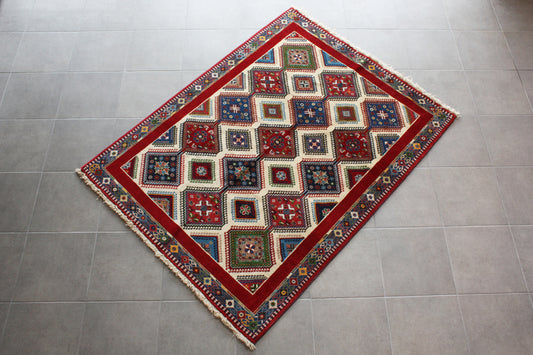 トライバルラグ（ヤラメ）　E-1998　W1960×D1500