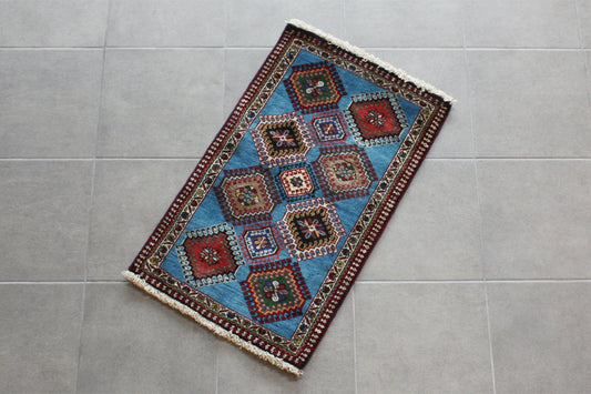 トライバルラグ（ヤラメ）　B-23441　W1000×D600