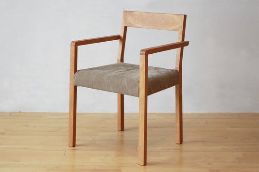 アウトレット！アームチェア　FREX (フレックス) ブラックチェリー材